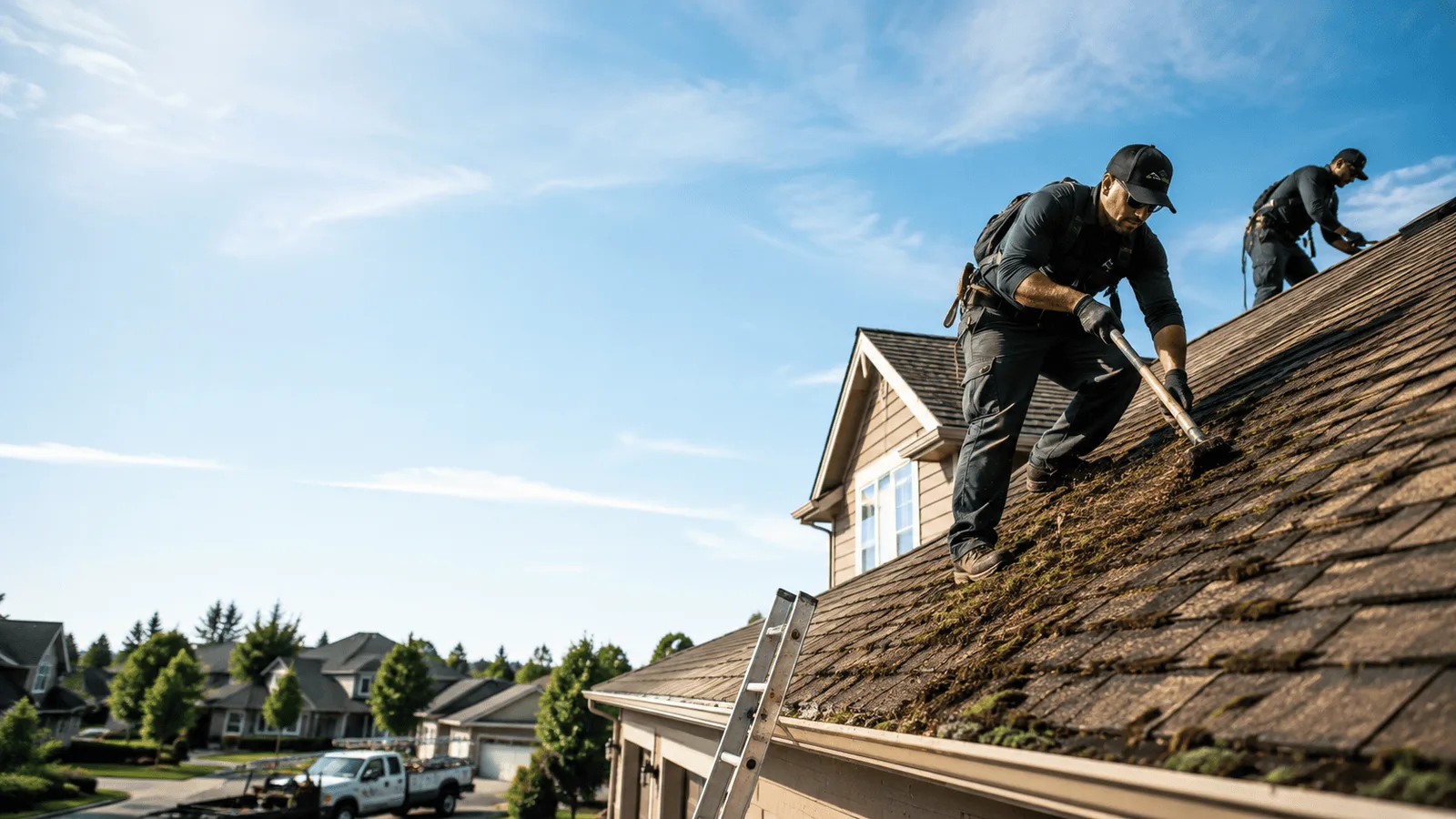 Roof Moss Removal in Bunn, NC near me